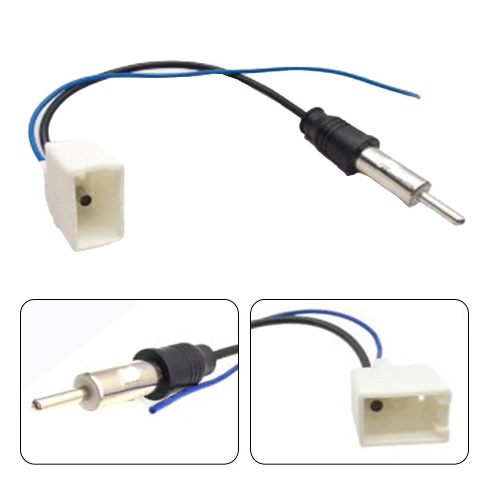 Radio Stereo CD Changer Antenna Female Plug Cable Adapter DC 12V For Toyota For LEXUS RX For Yaris For RAV4 For Camry Radio Accessories 4