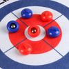 Curling Spiel Indoor Set Shuffleboard Sportliche Aktivitäten Familie