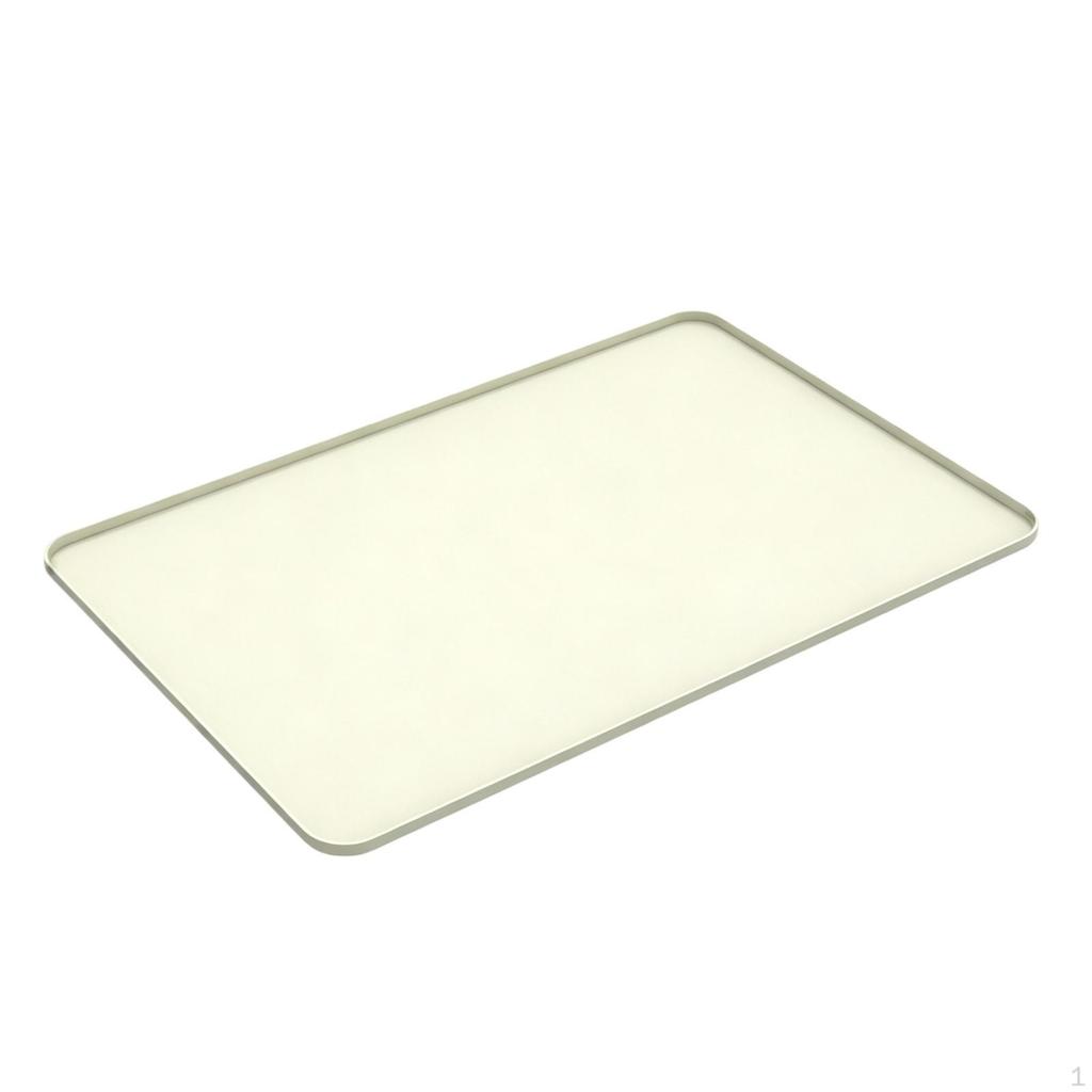 Laundry ApplianceTop Mat Scratch Protection Dryer Top Waterproof Silicone Washer Topper Gray