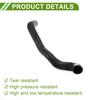 HOPESPANNER Radiator Coolant Hose 1657231270 for Toyota Highlander 3.5L 2008-2013, Good Sealing Black Lower Heater Hose Rubber (1 Piece)