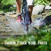 [selling-sports] Bicycle Saddle, Carbon Fiber Cycling Saddle, Ultra Lightweight, Shock Absorbing, Mountain Bike/Road Bike Saddle with Holes