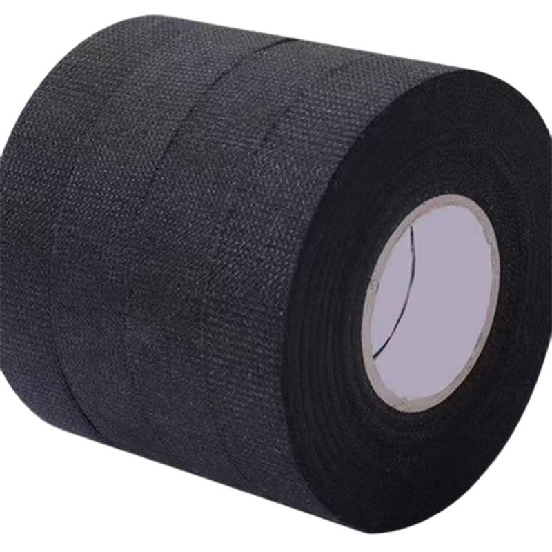 Cherntang Black Polyester Velvet Fabric Tape