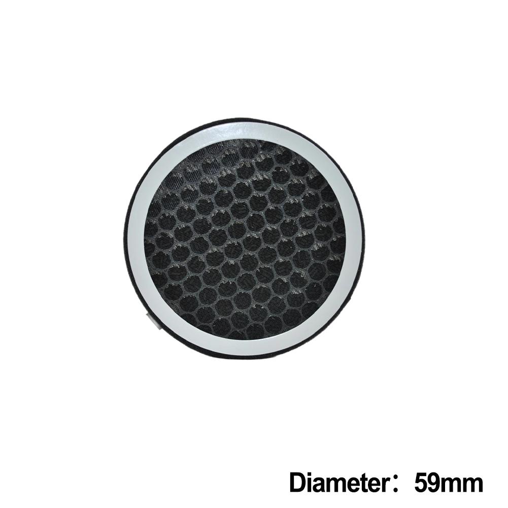 

PVC Pipe Air Filter Remove Smoke Dust Filter Element Air Outlet Filter Screen 59/70/83/104/118mm Round Pipeline Duct Air Filter