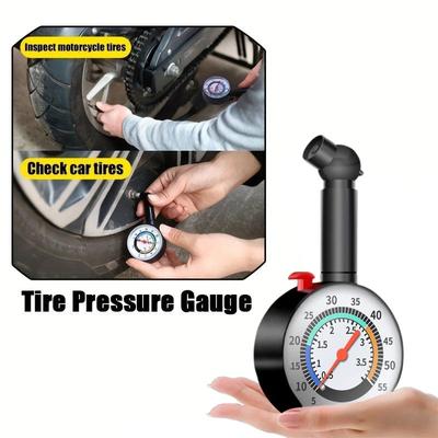 Manomètre de pression des pneus de voiture, pour voiture, moto, camion, vélo, cadran, testeur de véhicule, outil de mesure de la pression des pneus