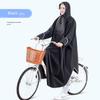 Bicycle Raincoat Adult Women's Student Only Cycling Electric Bicycle Long Full Body Rainproof Poncho
