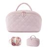 Makeup Bag Woman Puffy Padded Organizer Leak-Proof Interior Washable Cosmetic Case Portable Toiletry Bag