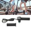 LCD Panel Throttle Grip, Button Operated High Precision Heavy Duty Electric Scooter Twist Throttle Grip Easy Installation (36V)