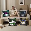 Spiel D-DOKKAEBIS Kissenbezug Sofa Wohnzimmer Schlafzimmer Beidseitiger Druck Quadratisches Kissen Nickerchenzeit Kissenbezug