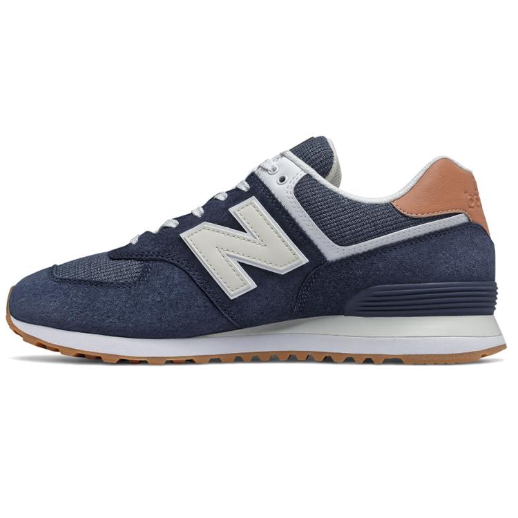 New Balance 574 Natural Indigo Faded Mahogany