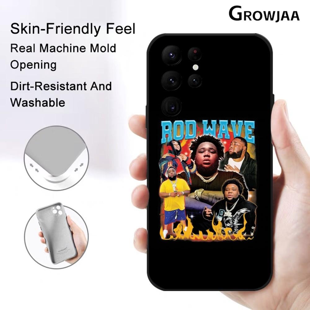 R-Rod-Wave American Rapper Phone Case For Samsung Galaxy S25 S24 S22 S23 Ultra S21 S20 Plus 5G Protective Silicone Funda