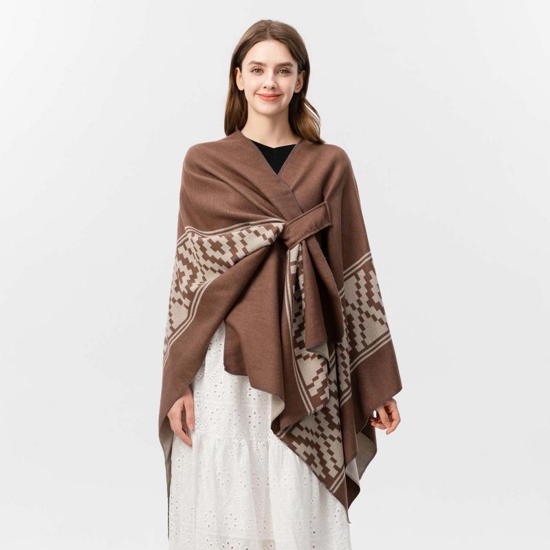 Spring and Autumn Ladies Shawl New Versatile Multifunctional Oblique Strap Travel Photo External Shawl Hot Sale