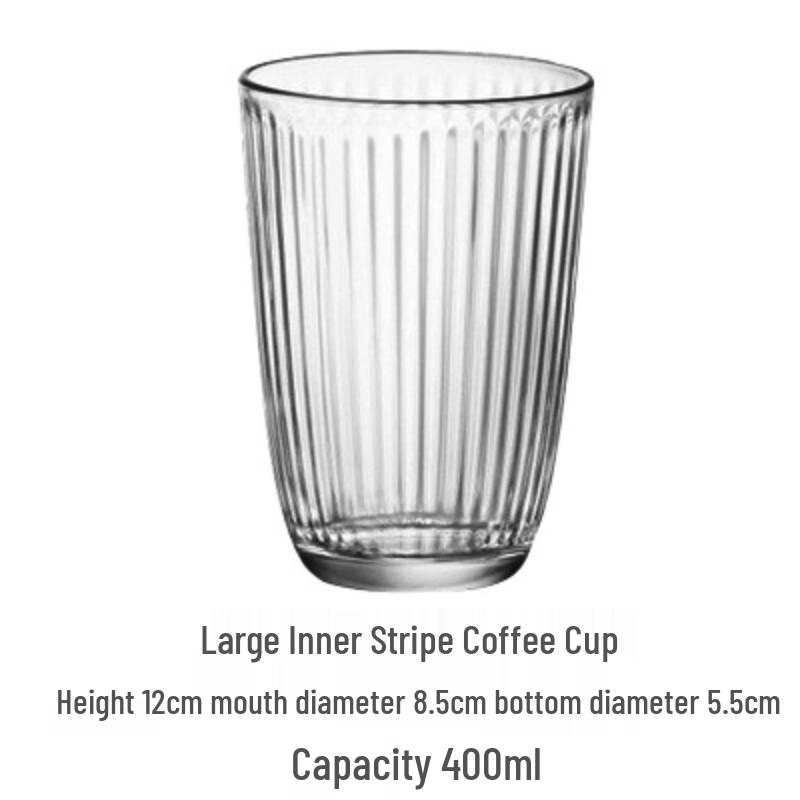 Shangqi Inner Striped Glass Tumbler Set