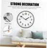 Minimalist Three-dimensional Digital Wall Clock Non-punching Silent  Non-ticking Wall Clock for Kitchen Bedroom Living Room