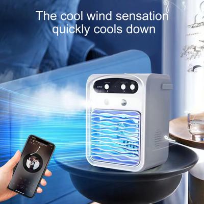 Portable Air Conditioner with Large Water Tank Rechargeable Battery Quiet Operation