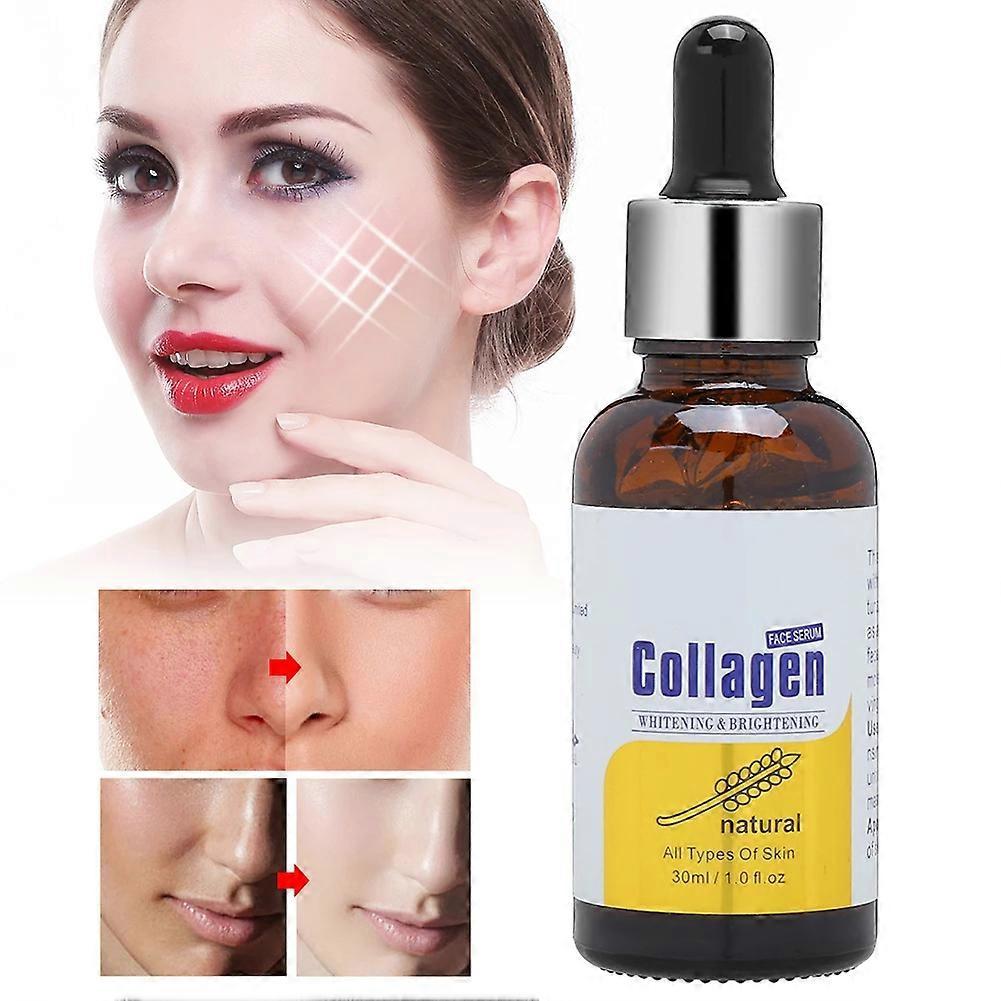 30ml Přírodní kolagenová kosmetika pro ženy, Bělicí pleťové mléko proti vráskám