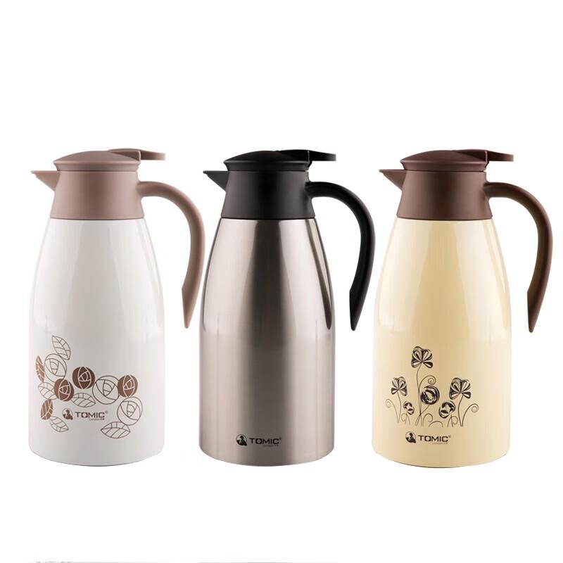TOMIC 2L Stainless Steel Vacuum Insulated Thermos Pot