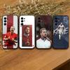 Voetbalster H-Harry Kane Telefoonhoesje Zwart Siliconen Zacht Voor Samsung S25,S24,S21,S22,S23,S30,Ultra,S20,Plus,Fe,Lite
