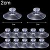 100/5x Mushroom Head Suckers Hanging Hooks for Window Wall Strong Vacuum Suction Cups Towel Hanger Glass Table Tops Home Decor