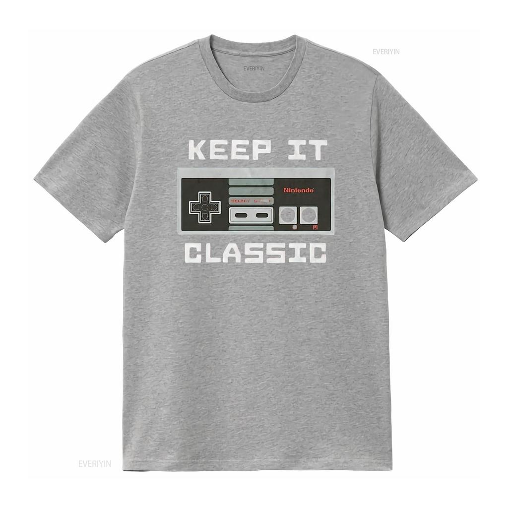 Men S Keep It Classic T Shirt Black 2X Large vintage Washed Comfortable streetwear Stylish graphic Stretched homme Breathable
