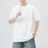 ROMON Men's Pure Cotton Loose Fit Short Sleeve T-Shirt
