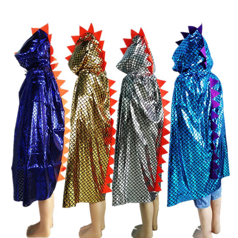 Children's Halloween Dinosaur Masquerade Cloak Costume