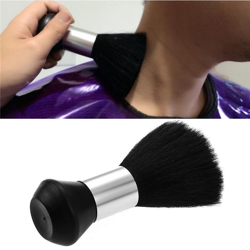New Barber Neck Duster Soft Brush Hairdressing Hair Cutting Salon Stylist Black