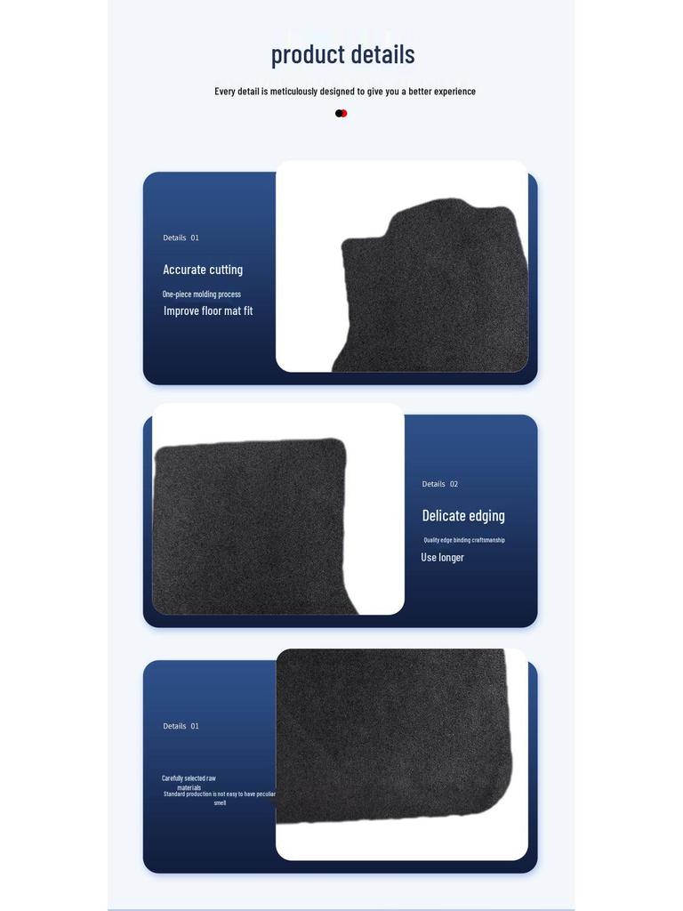 Trumpchi GS8 2017-2019 Floor & Trunk Mat Set, Durable.