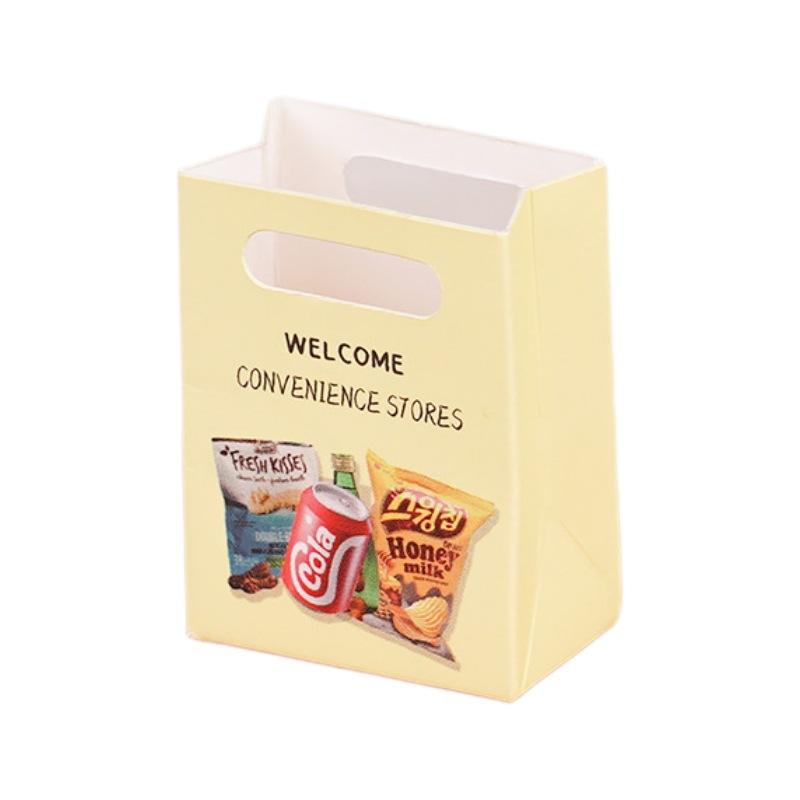 Mini Shopping Bag Doll House Small Accessories Bo11 Children'S Play House Toy Snack Bag