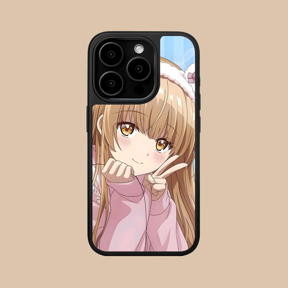 Angel Mahiru Shina Phone Case for iPhone 17 16 15 14 13 12 11 Air Pro Max Plus Matte Surface Cover
