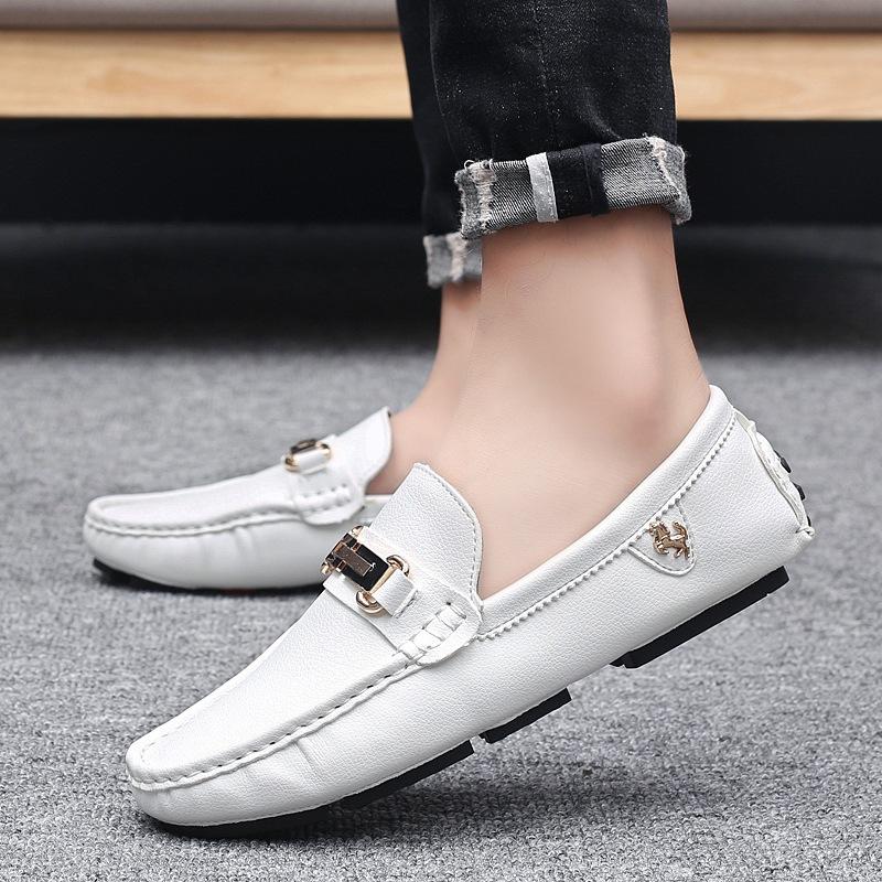 Men's New Doudou Shoes Men's Korean Version of Versatile Personalized Casual Lazy Shoes Men's Trend Casual Doudou Shoes