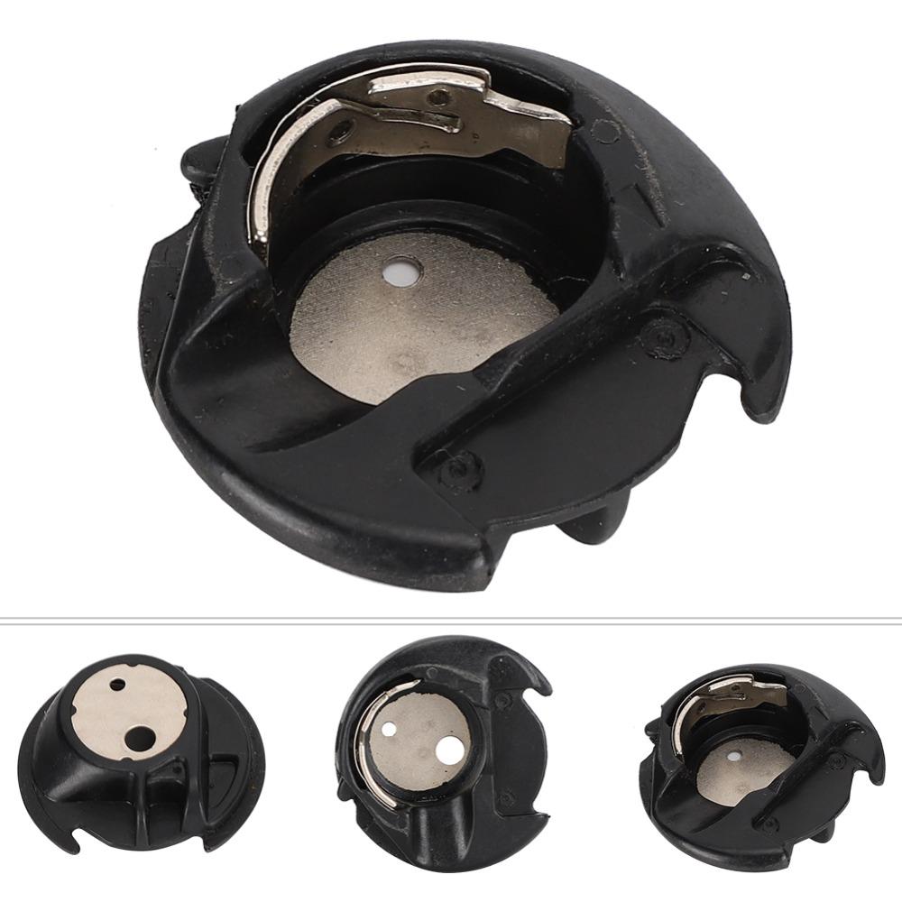 Multifunctional Bobbin Cover Black Rotating Hook Hook Bobbin Case Plastic, Iron Rotating Bobbin Case Sewing Machine Accessory