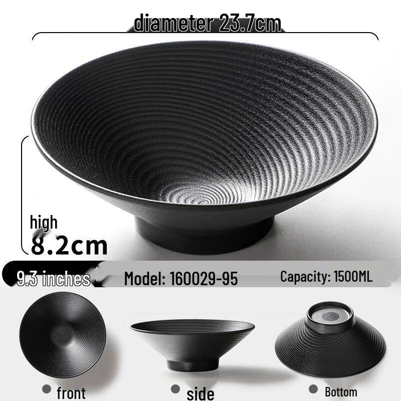 Jijun Commercial Melamine High-Temp Noodle Bowl