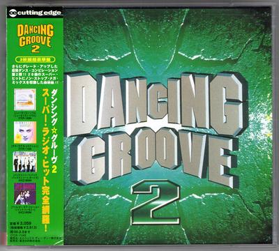 CD VÁRIOS - Dancing Groove 2 CTCR11042 CUTTING EDGE 1998 Japão Dance & Eletrônica Usado