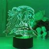 SCSYV Neueste Anime Jujutsu Kaisen Figur 3D Nachtlicht Geto Suguru Acryl Tischlampe Schlafzimmer Dekor Kindergeschenk Nachtlichter