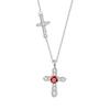 Fashion S925 Sterling Silver Necklace Light Luxury Design Thin Chain Women Jewelry Gift