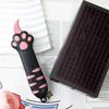 Cute Cat Paw Sharp Box Cutters Mini Portable Cat Claw Utility Knife Creative Hand Account Decor Paper Cutting Tools Art Supplies