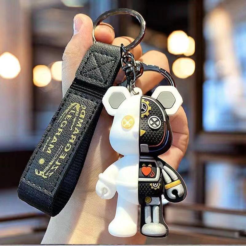 

Креативный брелок Медведь: Механический, Полуанатомический Дизайн для Автомобилей, Рюкзаков, Пар и Маленьких Подарков.