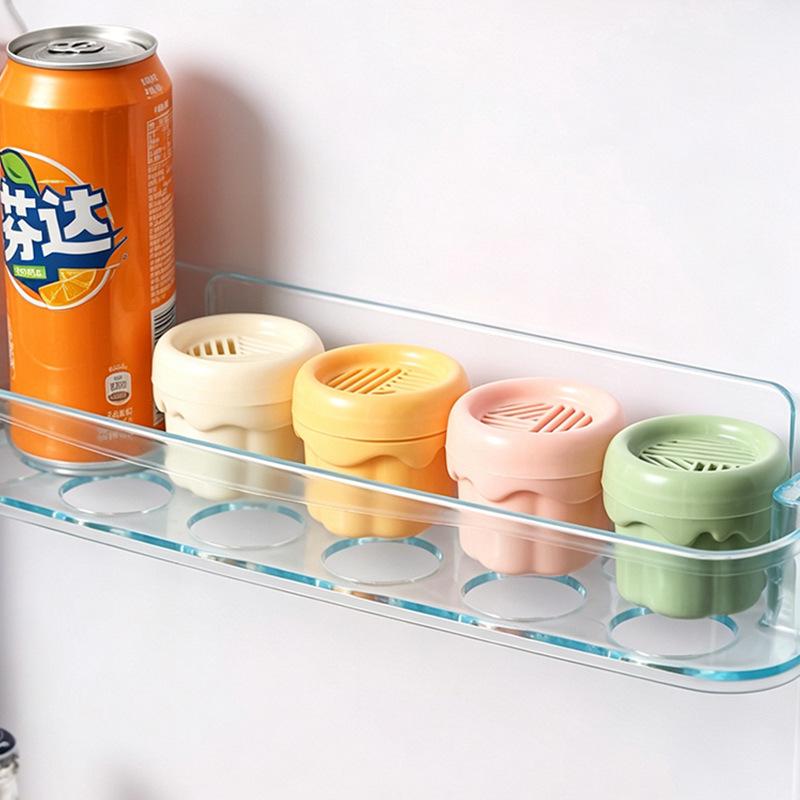 Kühlschrank-Deodorierer, Aktivkohle-Kühlschrank-Deodorierer, Deodorierender und geruchsentfernender Reiniger, Kühlschrank-Geruchsentferner-Box