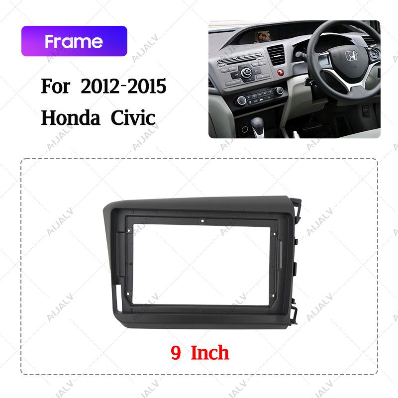 2012 Honda Civic RHD 9  Navigation Audio Panel Upgrade 9 inches