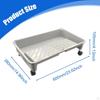 Paint Tray Wall Brushing Roller Holder Painting Supplies Tools,Washable,Sturdy,Thickened Box Heavy