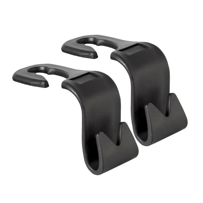 

2 шт. крючок для автомобильного сиденья, автомобильные аксессуары, креативные скрытые крючки для автомобиля. Спинка сиденья 20 кг 01