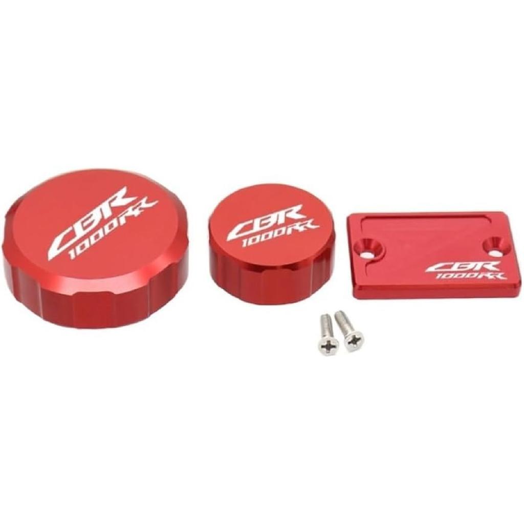 Motorcycle Brake Cylinder Reservoir Cover Front Rear Brake Clutch Fluid Reservoir Cover Cap for CBR1000RR 2004-2007 2006 CBR 1000RR Motorcycle