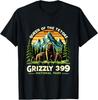 Bear Lovers Queen Of The Tetons Grizzly 399 National Park T-Shirt