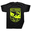 Funny Schnauzer Best Friends for Life T Shirts Graphic Cotton Streetwear Short Sleeve Harajuku Dog Dad Tshirt Unisexs Clothing