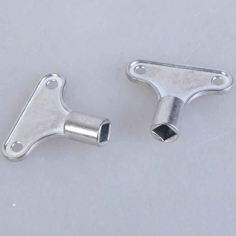 10Pieces Sturdy Radiators Vent Key Accessory for Residential Commercial and Industrial HVAC Systems Maintenance