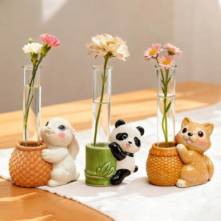 Creative Reusable Silicone Test Tube Vase Mold For Stylish Desktop Decoration Plant Containers And Artistic Ornament