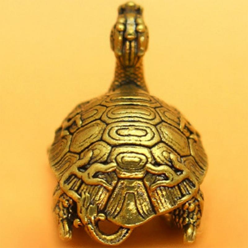 Mascot Turtle, Long-Lived Animal Statue, Office Desk Decoration