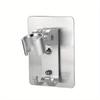 1PC Bathroom Perforation-free Shower Holder The Shower Can Be Rotated Up and Down To Adjust The Shower Aluminum Holder