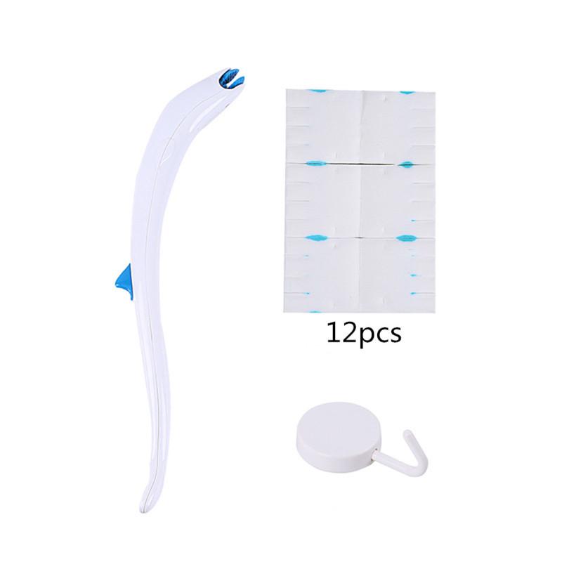 Disposable Toilet Brush Long Handle Toilet Bowl Brush without Dead Angle Cleaning Set Home Bathroom