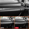 For Porsche Cayenne 2003-2010 Carbon Fiber Car Co-Pilot Central Console Trim Strip Cover Decoration Sticker Interior Accessories